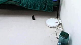 Hey stepson, mommy's riding your monster cock rough in lingerie while husband listens next door, dirty talk POV