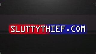 whats wrong with you young sluts gettin punished rough in the garage office strip ya clothes