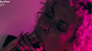 discover marilou and miss jesus indulging in armpit worship and barefoot foot fetish play