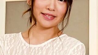 seductive japanese model bares natural tits in steamy casting interview