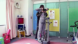 i couldn't resist seducing this japanese virgin teen to pop her cherry with sloppy cum on tits uncensored