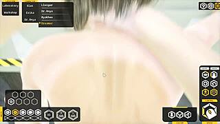 wet pussy takes hard anal pounding in intense sex game