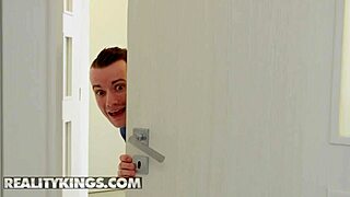 Romy Indy Overwhelmed with Lust for Roommate's Massive Throbbing Cock