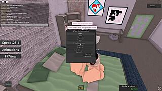 blonde roblox slut's throat game insane before thick pussy grips that white cock tight