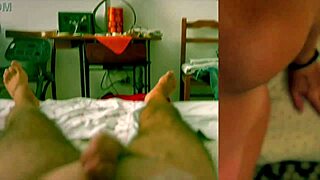 couple unloads all that hot cum on my curvy ass and face 💦🍑