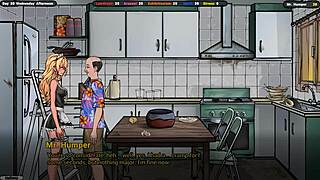 Lustful Landlord Sniffs Panties, Jerks Off on Her Shoes