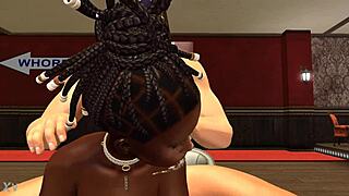 anthea the helpless maid gets banged hard in her first gangbang with black studs