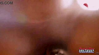 exotic brunette monae's wet shaved pussy banged deep then jizzed hard