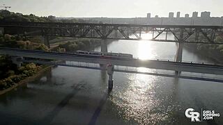 Extraordinary Rimming with Hot Brunette Babe Azure Angel!