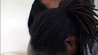 Jenna Brooks deepthroats and fucks hard cock