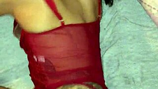 Pau Deepthroats Gorgeous Morena's Throat in Intense Bedroom Action