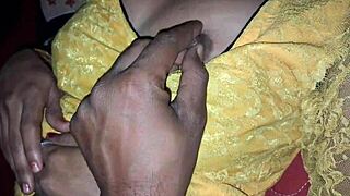 Newlywed Bhabhi's Big Tits Bounce as Devar's Monster Cock Doggy Pounds Her Cheating Wet Pussy Missionary Style