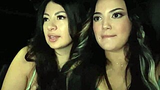BIG TITTED LATINA BESTIES CAMI STRELLA AND NIKA VENOM RIDE UBER DRIVER COWGIRL DOGGY FFM PUSSY POV!
