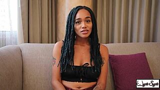 Julie Kay bdsm nympho trimmed pussy rides king noire big cock