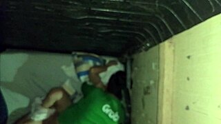 Pinay gets bent over doggy creampie in hotel room bang!