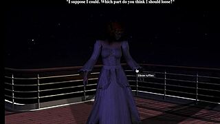 Redhead Shaved Pussy Cums Hard Outdoor Titty Fuck Fun!