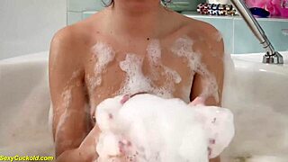 ever wonder what happens when teen katty west fingers her big shaved pussy underwater in the pool?