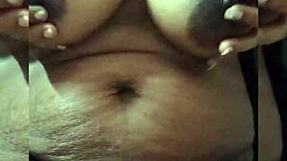 desi wife teases with her massive jiggling boobs up close