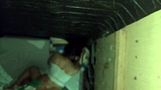 Pinay gets bent over doggy creampie in hotel room bang!