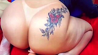 Huge Brazilian BBW Ass Worshipped and Fucked Raw Tight Pussy