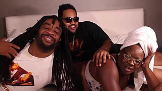 neighbors and milfs team up for double blowjobs in this compilation