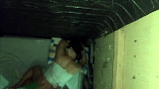 Pinay gets bent over doggy creampie in hotel room bang!