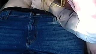 i picked up this cute 18yo teen for public car blowjob cum swallow on monster cock