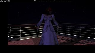 Redhead Shaved Pussy Cums Hard Outdoor Titty Fuck Fun!