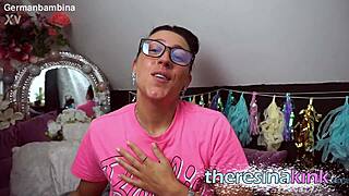 Skinny German amateur drinks 1.2 liters in first piss fetish video