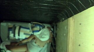 Pinay gets bent over doggy creampie in hotel room bang!