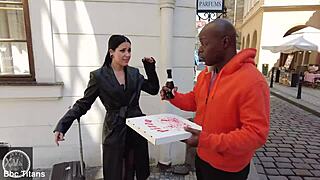 bbc destroys italian big ass slut in brutal gangbang