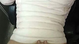 Pretty Chilean Latina Fucks in Abandoned Hospital with Cum in Mouth Creampie