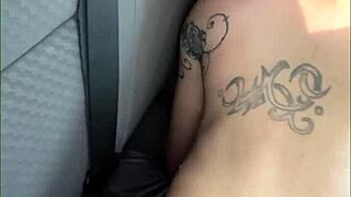 hooker cheats boyfriend for rent gets mouthful cum outside