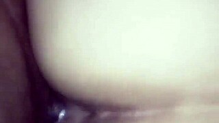 My girlfriend's creamy latina pussy overflows from friend's monster black cock pounding 😍💦