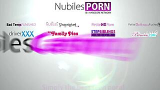 Ariella Ferrera Teaches Step Son Panties Off with Mouth Cumshot!