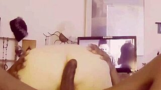 Hey babe 😍 brunette milf alegra rides bbc creampie stretch fest