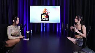 debora andrade's sheer red lingerie swinger secrets in hot cast compilations - part 3?