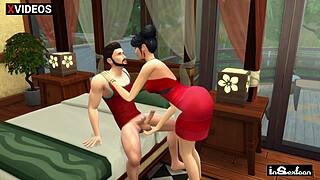 i ride neighbor cowgirl for creampie since husband ignores me