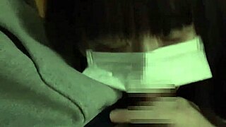 first remote vibrator date soaks japanese babe's tight pussy outdoors