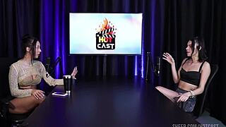 debora andrade's sheer red lingerie swinger secrets in hot cast compilations - part 3?