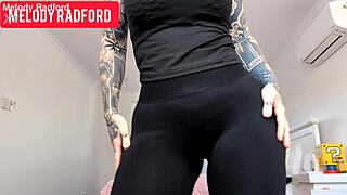 milf in sheer leggings melody radford gets fucked hard