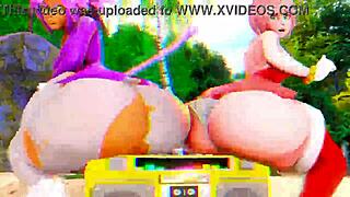 booty shaking babes compilation hmv sways hypnotic asses rhythmically