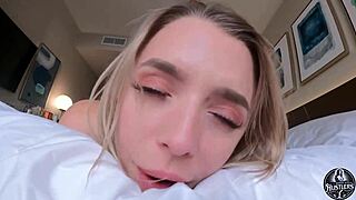 room service elite? nah fuckin the shit outta this fine blonde bbc slut hotel maid bent over deepthroat