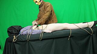 Petite Scarlett Johnson Chokes Gags Deepthroats Jason Vorhees Huge Cock