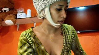 stepmom sneaks stepson bed share. they fuck shaved pussies wildly!