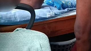Hey daddy watch our real african couple blast huge cumshot full clip