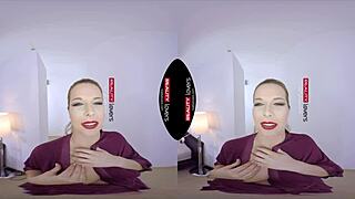 czech milf mommy in fishnets gives deepthroat blowjob then rides cock pov style