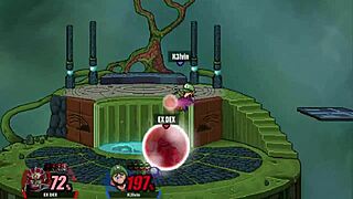 Italian euro slut gets assfucked hard sucking cock in intense ssf2 revenge match against k3lvin