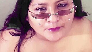 bbw gulps down fat tits milk swallow cum load