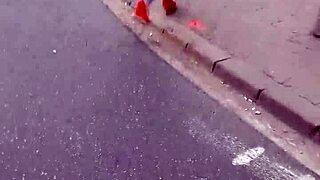 Voyeur captures candid street ass views hidden in public